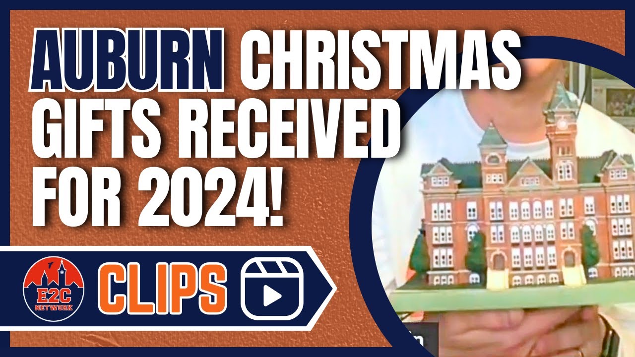 What Auburn Gifts Did We Receive for Christmas 2024?