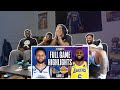 #WARRIORS  at  #LAKERS | FULL GAME 3 HIGHLIGHTS | REACTION