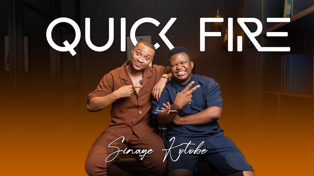 🔥 Quick Fire Q&A with Sinaye Kotobe Rapid-Fire Questions and Fun!