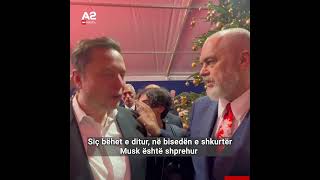 Thumbnail for Rama takon Elon Musk: Eja në Shqipëri, s'do të pendohesh #a2cnn #edirama #elonmusk #lajmeshqip