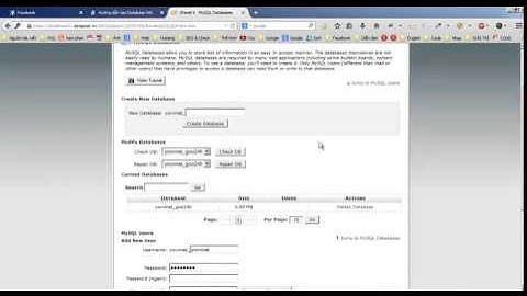 Tạo Database trên hosting sử dụng cPanel | FPTIDC.com.vn l Thue server FPT | Thue may chu FPT