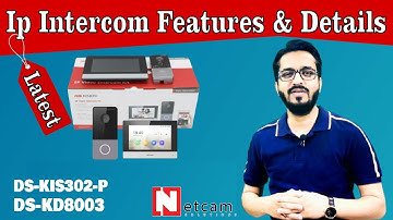 Hikvision IP Intercom DS KIS302 P & DS KD8003 Features & Details #netcamsolutions #hikvision #netcam