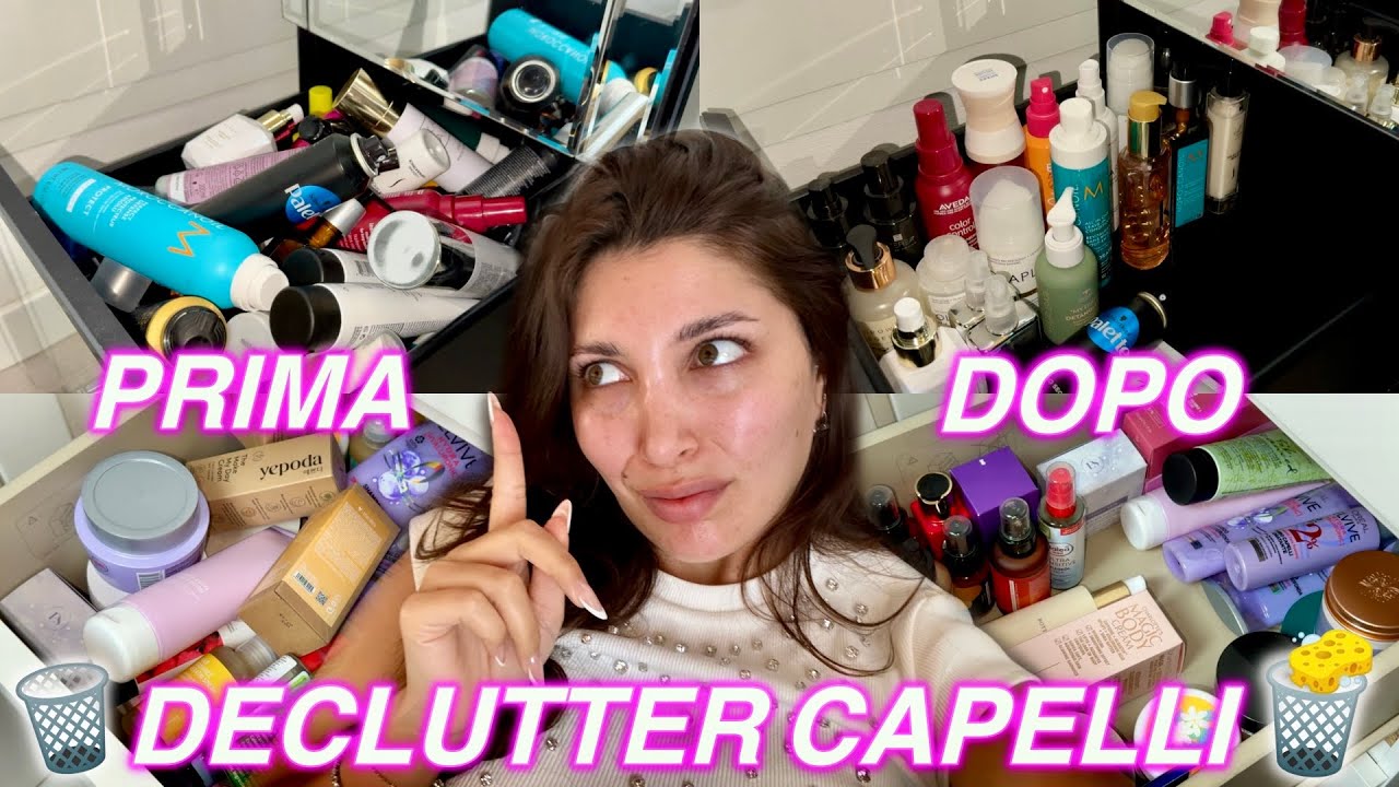 DECLUTTERING CAPELLI, MINI SIZE, DOCCIA 2024 | MelissaTani