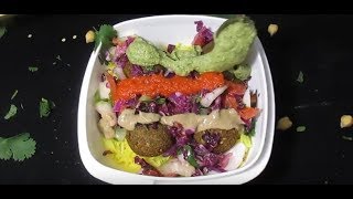 Naf Naf Salad Bowl | Middle East Salad Bowl | Falafel Salad in hindi