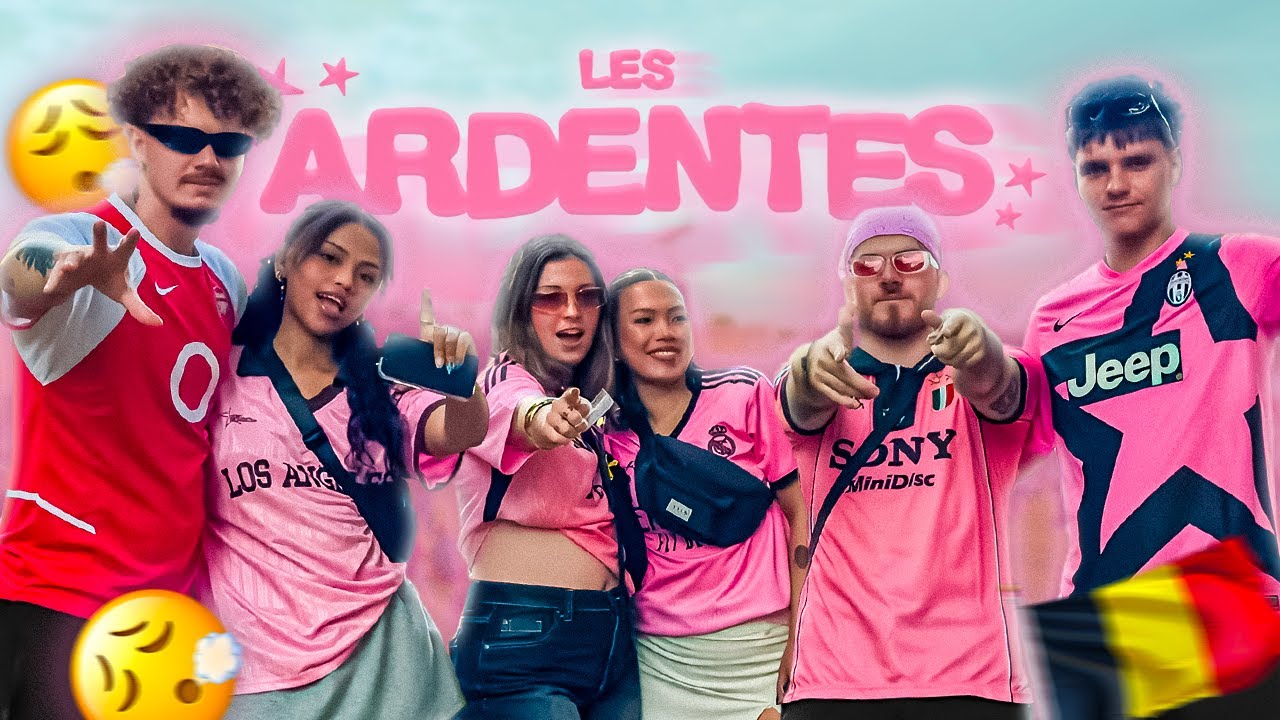 VLOG LES ARDENTES 2025 | 4 jours de festival chez les belges 🇧🇪