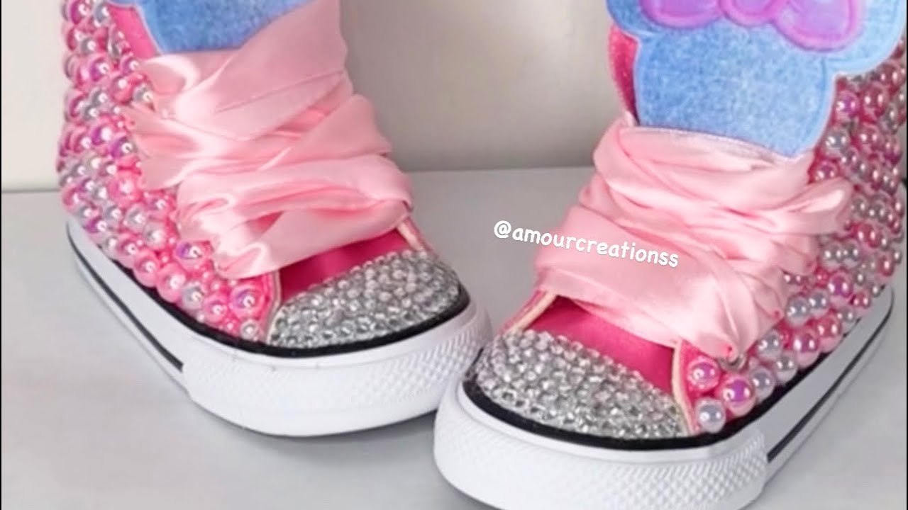 how to bling converse | how to bling shoes