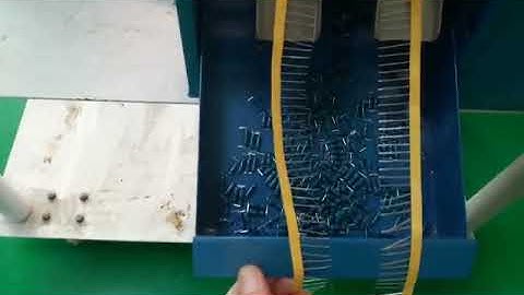 JX-904 automatic tape resistor cutting and bending machine forming U shape