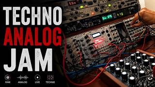 Raw Analog Techno Jam – Live Hardware Session