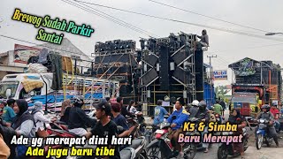 Jogoroto Jombang Carnival Sound System Parade Begins Lining Up at the Start Line