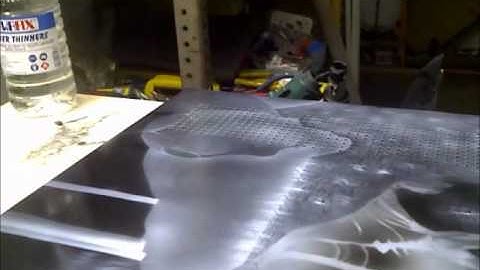 Airbrushed Zombie Computer Casing part 1