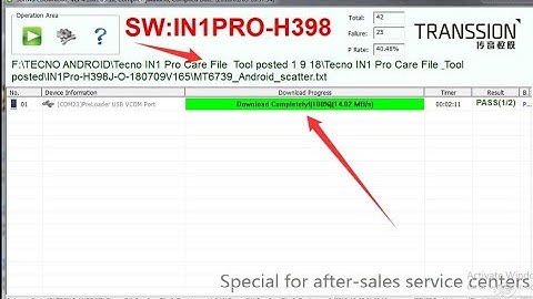 Tecno in1 flashing guide flash tool error fix