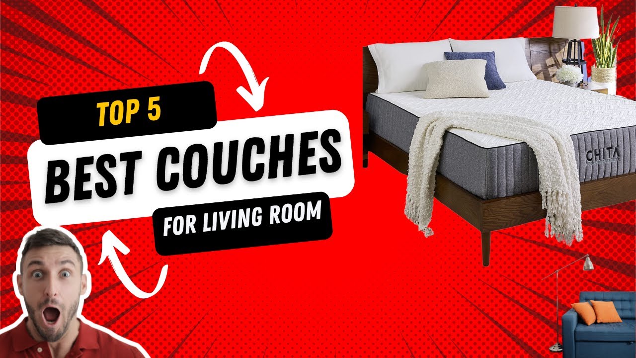 Top 5 Best Couches for Bedrooms & Living Rooms in 2022 - Amazon Reviews