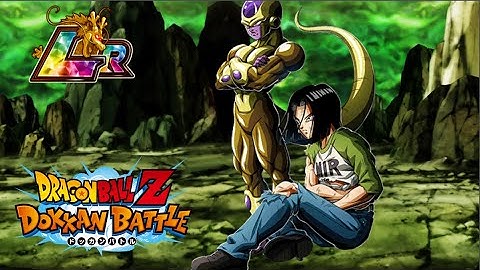 NEW LR GOLDEN FREEZA AND ANDROID 17 SUPER ATTACKS AND ACTIVE SKILL! (DBZ: Dokka Battle)