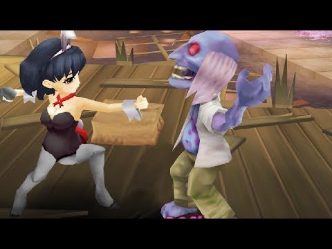 Zombie Panic in Wonderland (Wii) All Bosses (No Damage)
