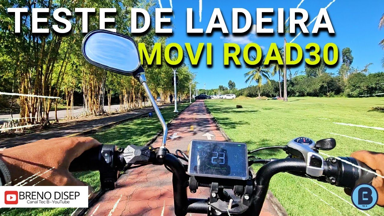 MOVI ROAD 30 SOBE LADEIRA? Vários testes (COMPILADO) agora vai!!! #movi #road30 #bikeletrica