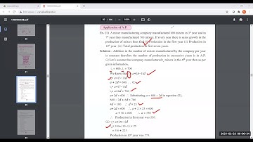 BMC EDU ENG 10/ALGEBRA/ARITHMETIC PROGRESSION/Bhagyashree Pardesi Mam