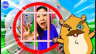 TRAPPED IN BUBBLE! Rescue Ryan’s Mommy from Evil Packrat Obby Challenge