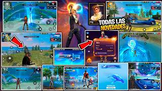La NUEVA ACTUALIZACION de free fire y sus 15 NOVEDADES