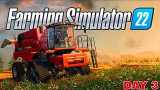 WELCOME TO OUR FARM - FARMING SIMULATOR 22 | EARNING 1 BILLION IN ONE STREAM? | DAY - 3 #shorts