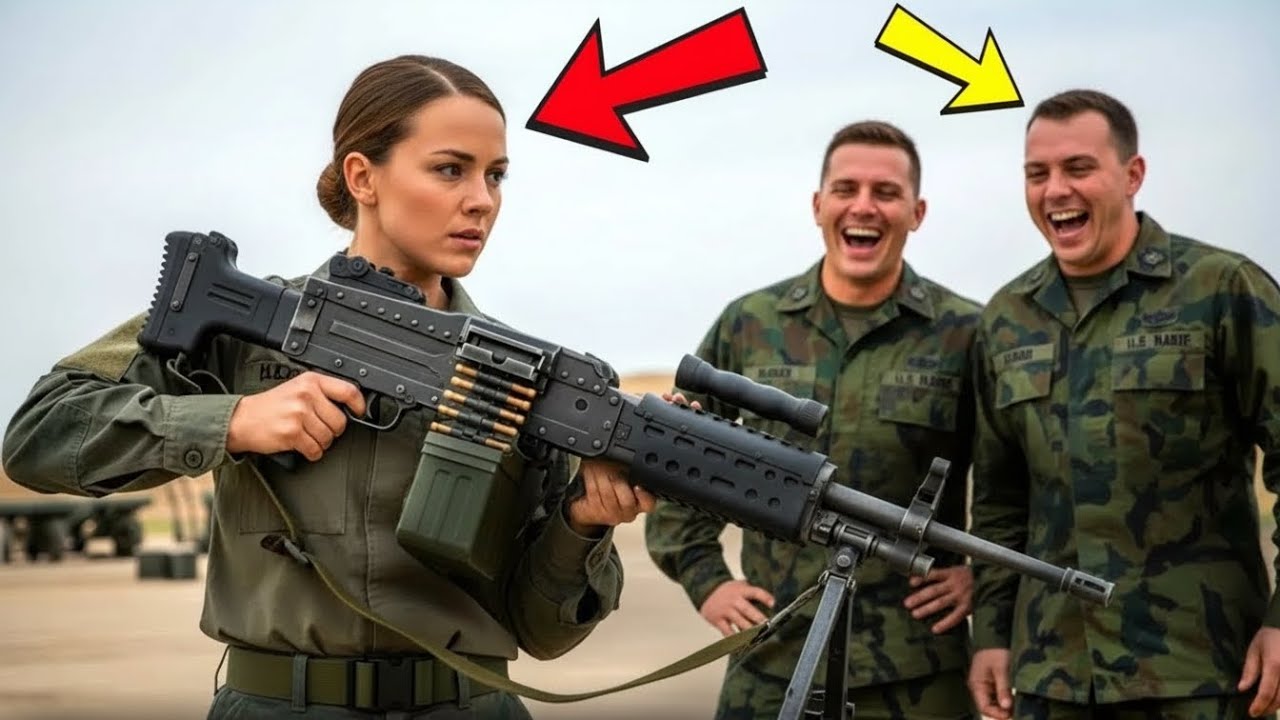 Die Offiziere Nannten Sie „Touristin“, Bis Sie Das Schwerste MG Allein Trug