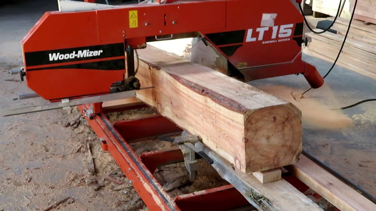 LT15 wood-mizer v/ Nymosegård TRÆULD