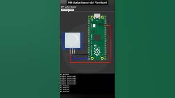 Micropython On Raspberry Pi Pico || Interface PIR Motion Sensor with Pico