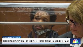 D4vd wants haircut, fresh clothes before court hearing