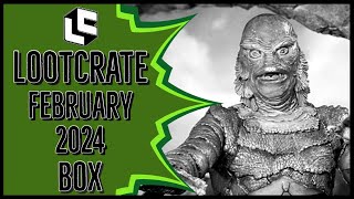 Loot Fright Crate February 2024 Box Unboxing & Review! NECA Universal Monsters Creature Burger King