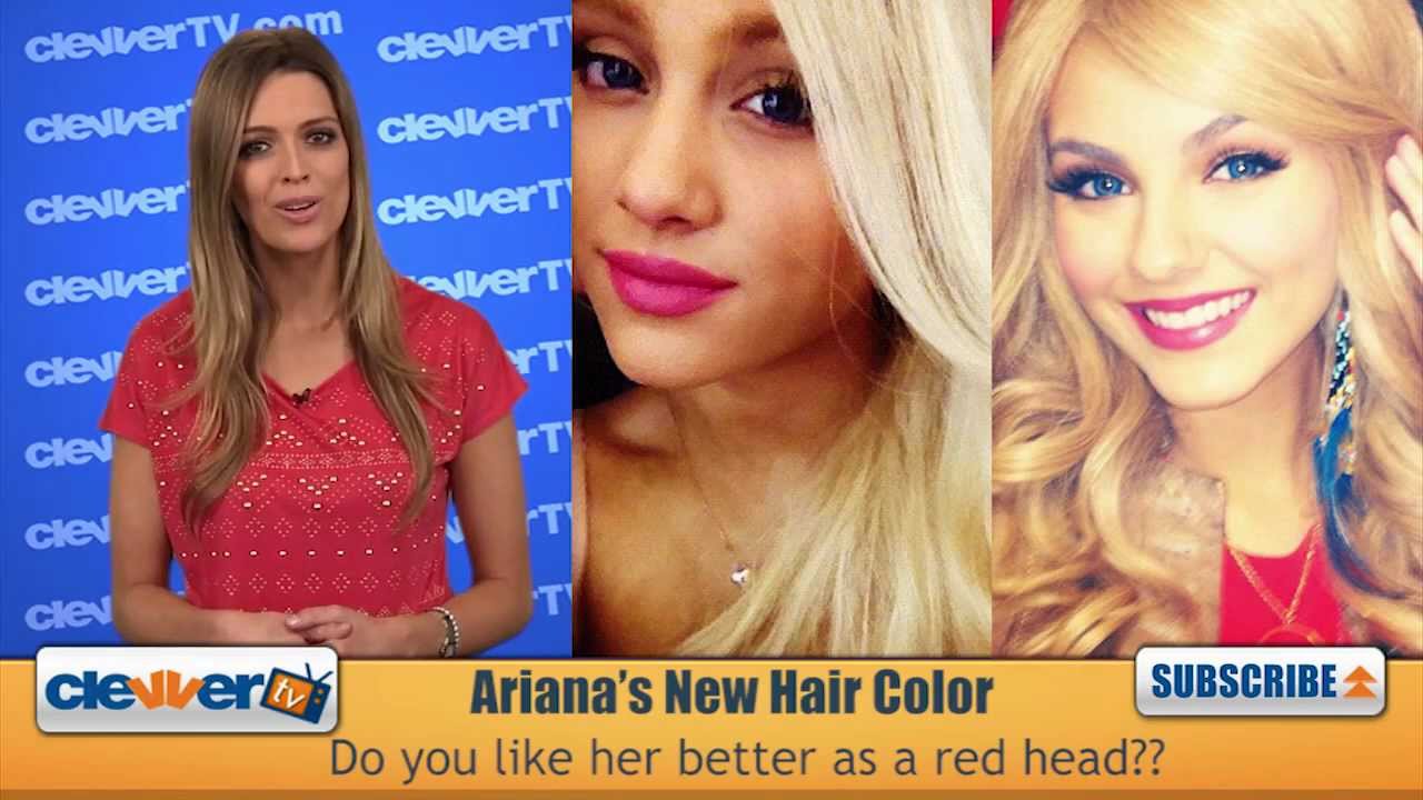 Ariana Grande Goes Blonde