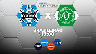 GRÊMIO X CHAPECOENSE - AO VIVO | CAMPEONATO BRASILEIRO – 30/08/2026