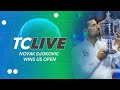 Reaction to djokovic winning 24th grand slam title  tennis channel live