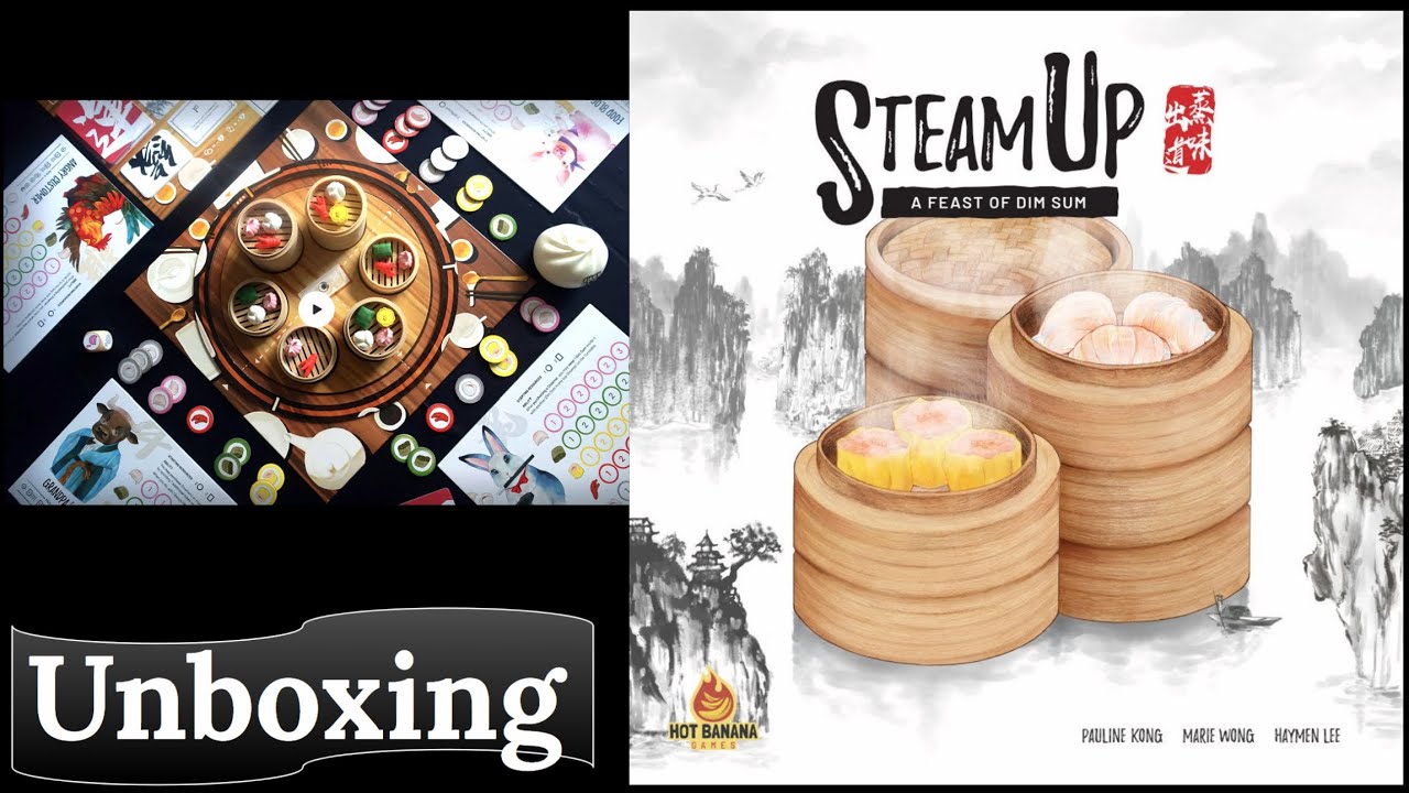 Steam Up: A Feast of Dim Sum ring by 3D LEE, Download free STL model