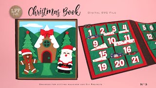 SVG FELT PROJECT CHRISTMAS BOOK - Advent Calendar | ASSEMBLY TUTORIAL |  LPP | N3