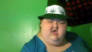 funny fat woman singing baby one more time cover britney spears