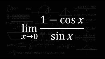 lim x approaches 0: (1-cosx)/(sinx)