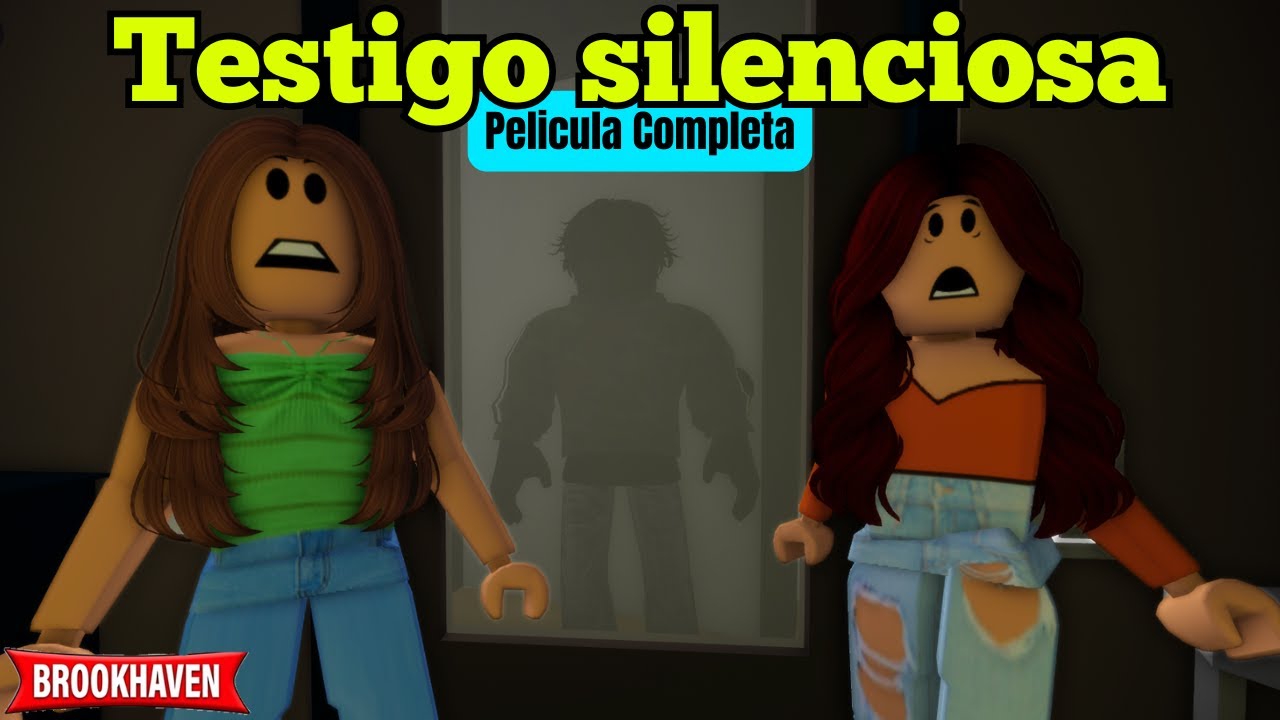 TESTIGO SILENCIOSA - Pelicula Completa | Mini Pelicula | Brookhaven rp🏡historia de roblox