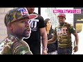 Floyd Mayweather & His TMT Entourage Go Shopping At Barneys New York In Beverly Hills