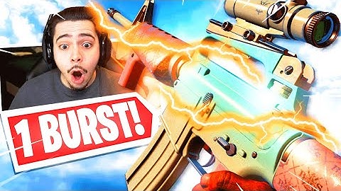 my 1 BURST M16 Setup is RUINING Cold War.. (Best M16 Class Setup)