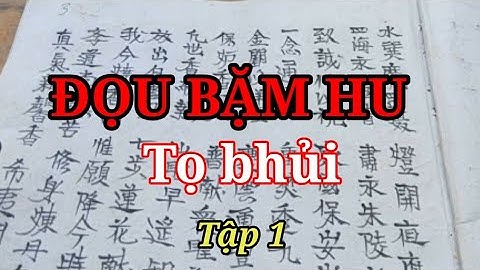 Đọc chữ nôm dao tuyển - Bài 1 | Đọc để những ai muốn học có thể tham khảo | Truyện cổ dao tuyển