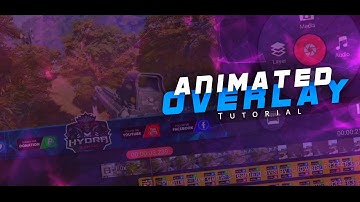 Making Animated Gaming Overlay In Android || Kinemaster || PixelLab || Ab Graphics