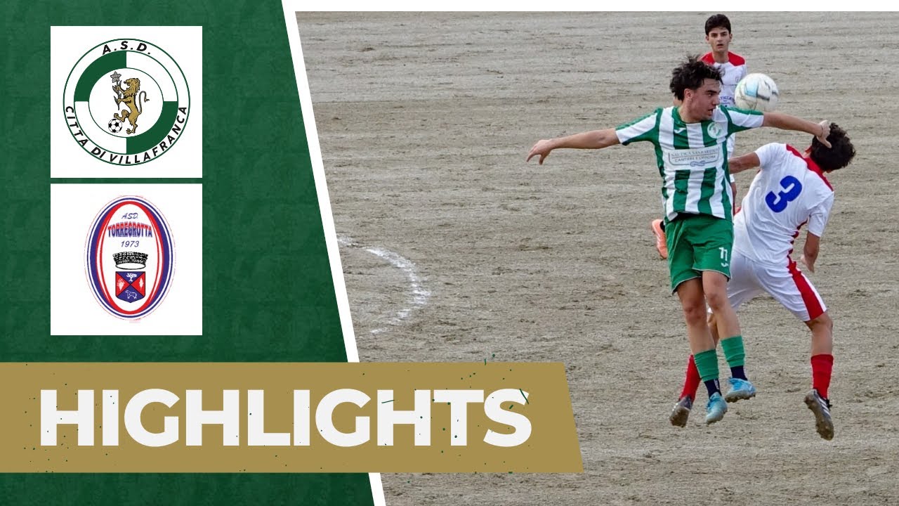 Highlights Città di Villafranca vs Torregrotta 1973 (10ª giornata - Juniores Regionali U19)