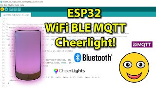 ESP32 BLE WIFI MQTT Cheerlight screenshot 3