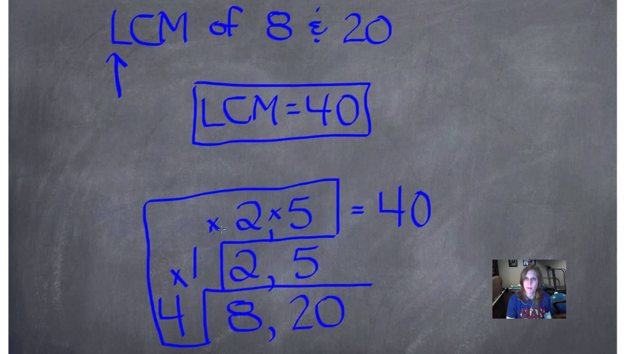 Lesson 10-2, Least Common Multiples - YouTube