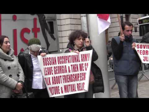 31.03.2013 საქართველოს დამოუკიდებლობის აღდგენის რეფერენდუმის დღე მანჰეტენზე.