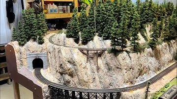 O/On30 - More  Scenery and the Narrow Gauge Shay Running - Model Railroad Adventures with Bill EP230