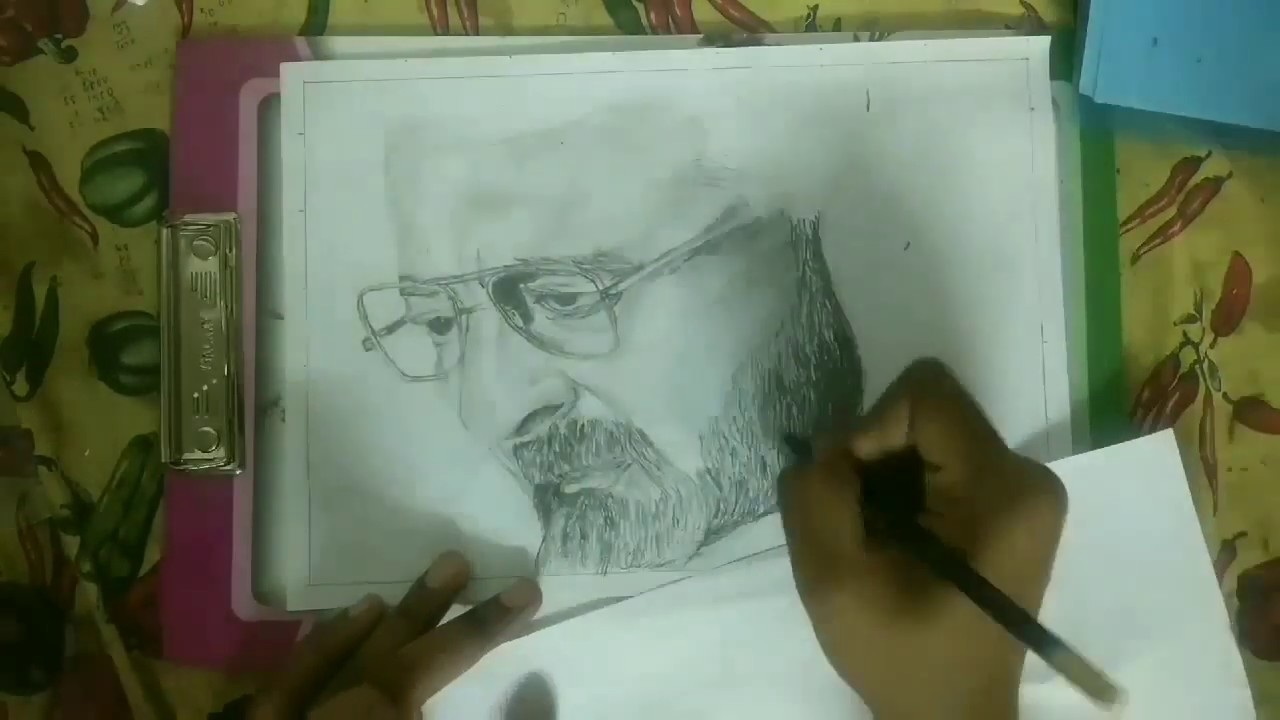 || Kalank movie || Sanjay Dutt Drawing - Stans Arts || Realistic || # ...