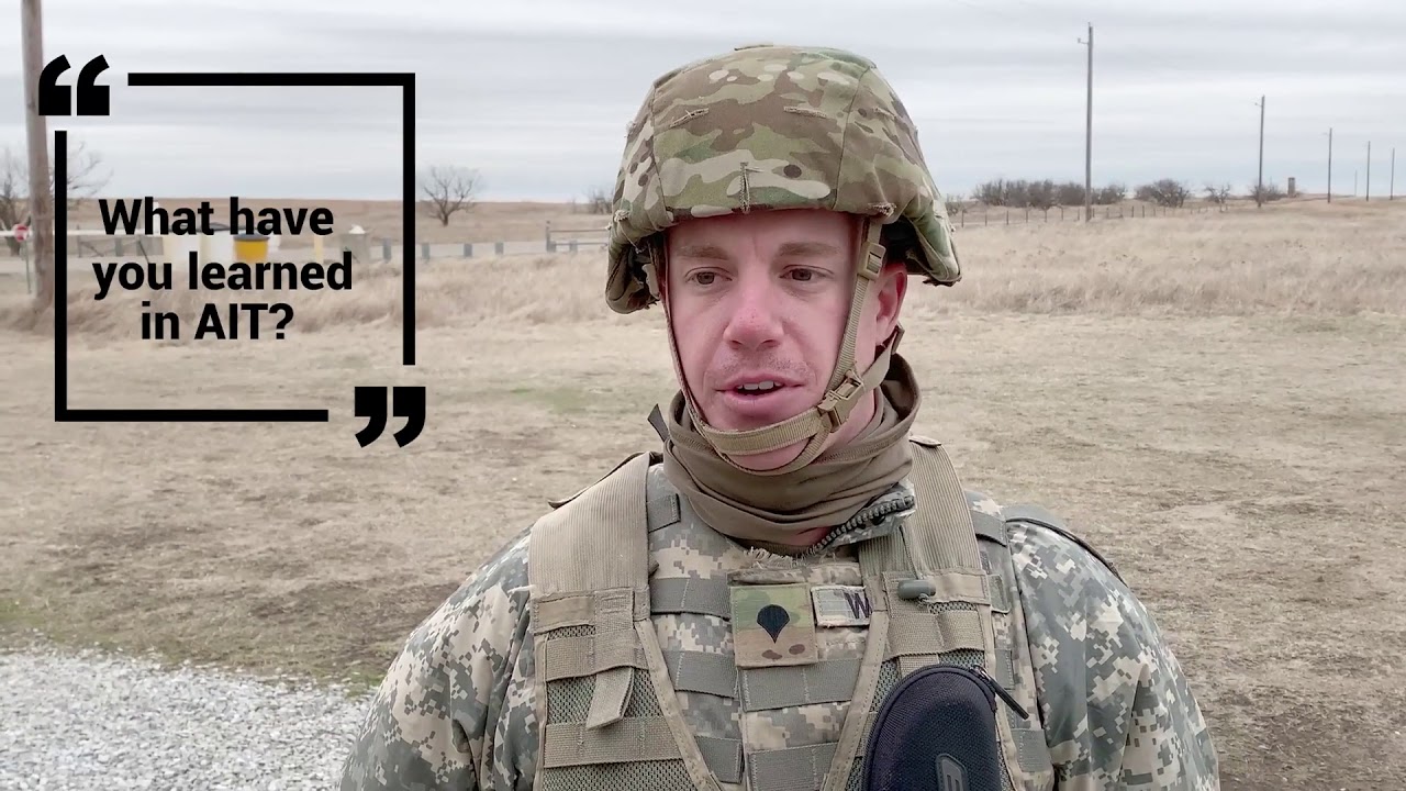 AIT Students conduct Warrior tasks and Drills at the U.S. Army Air