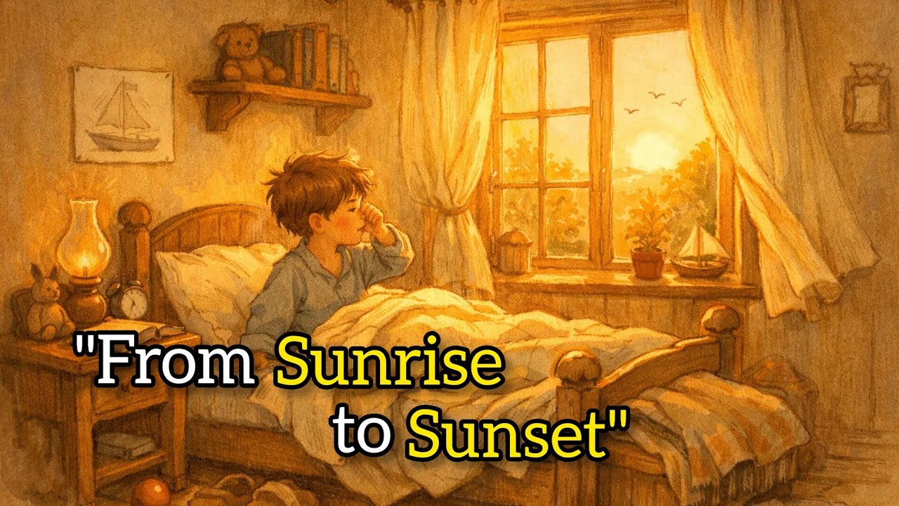 From Sunrise to Sunset | Peaceful Village Life | English story
