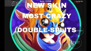 BLOB.IO/THE GOD OF DOUBLE-SPLITS/DOUBLE-TRICKSPLITS/MOST INSANE PRE-SPLIT!?!?/INSTANT KARMA MOMENTS