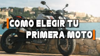 Como elegir tu primera moto